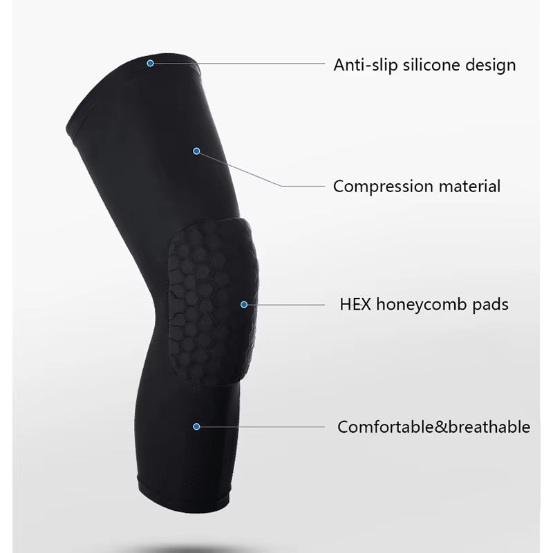 Kyncilor Knee Pads for Joints Sleeve Basketball Brace Elastic Kneepad Protective Gear Patella Foam Support Volleyball Support