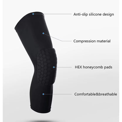 Kyncilor Knee Pads for Joints Sleeve Basketball Brace Elastic Kneepad Protective Gear Patella Foam Support Volleyball Support